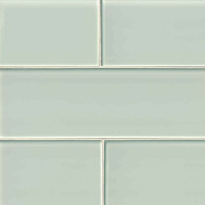 Arctic Ice Glass 4x12 Subway Tile, Clear Glass Subway Tile