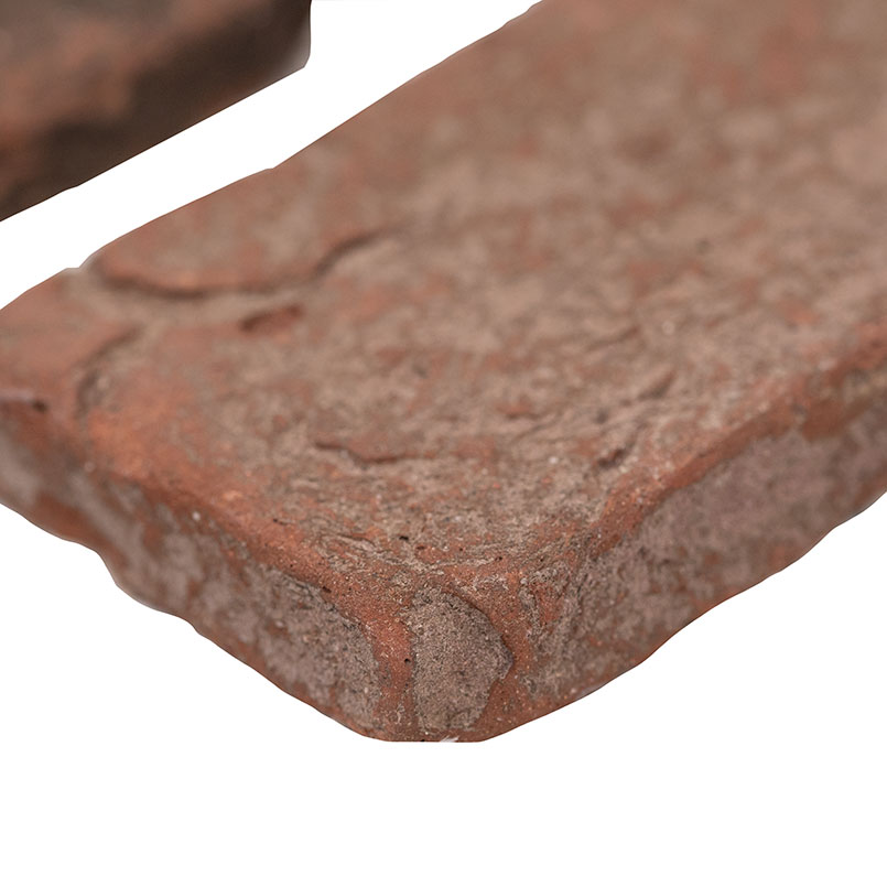 Noble Red Clay Brick Herringbone 2.25x7.5