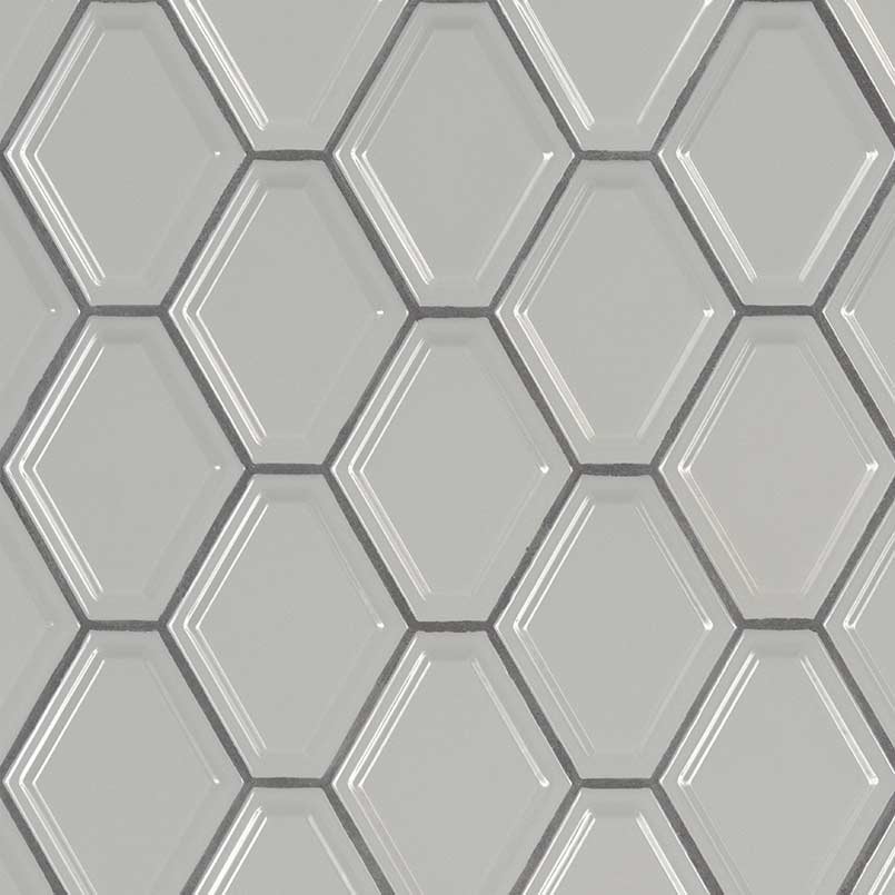 Gray Glossy Diamond Detail