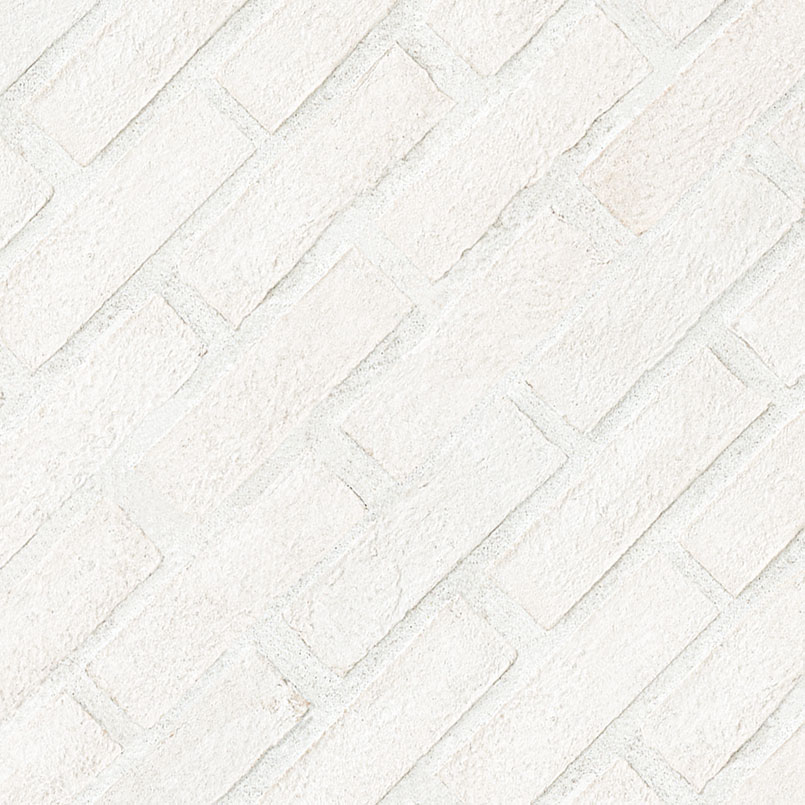 Alpine White Reclaimed Clay Brick Tile ISO