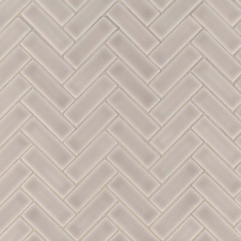Portico Pearl Herringbone Pattern 8mm Detail