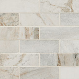 Arabescato Venato White Tile 2x6