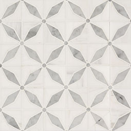 Bianco Starlite Geometric Tile