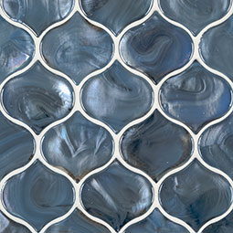 Blue Shimmer Arabesque Tile thumbnail