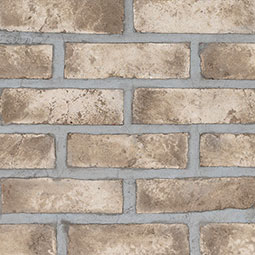 doverton gray clay brick 2.25x7.5