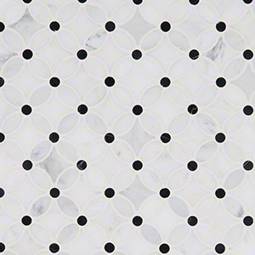 Florita Pattern Polished Backsplash Tile