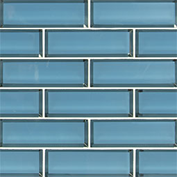 Haiku Sapphire Glass Subway Tile 2x6 thumbnail