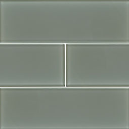 Prudent Spring Glass 4x12 Subway Tile  thumbnail