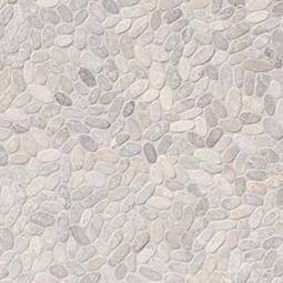 Sliced Ash Pebbles Mosaic Tile Thumb