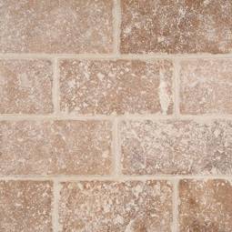Tuscany Walnut Subway Tumbled Tile 3x6