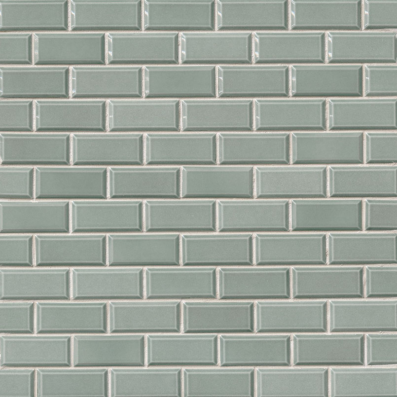 Donna Teal Subway Tile 2x4 Variation