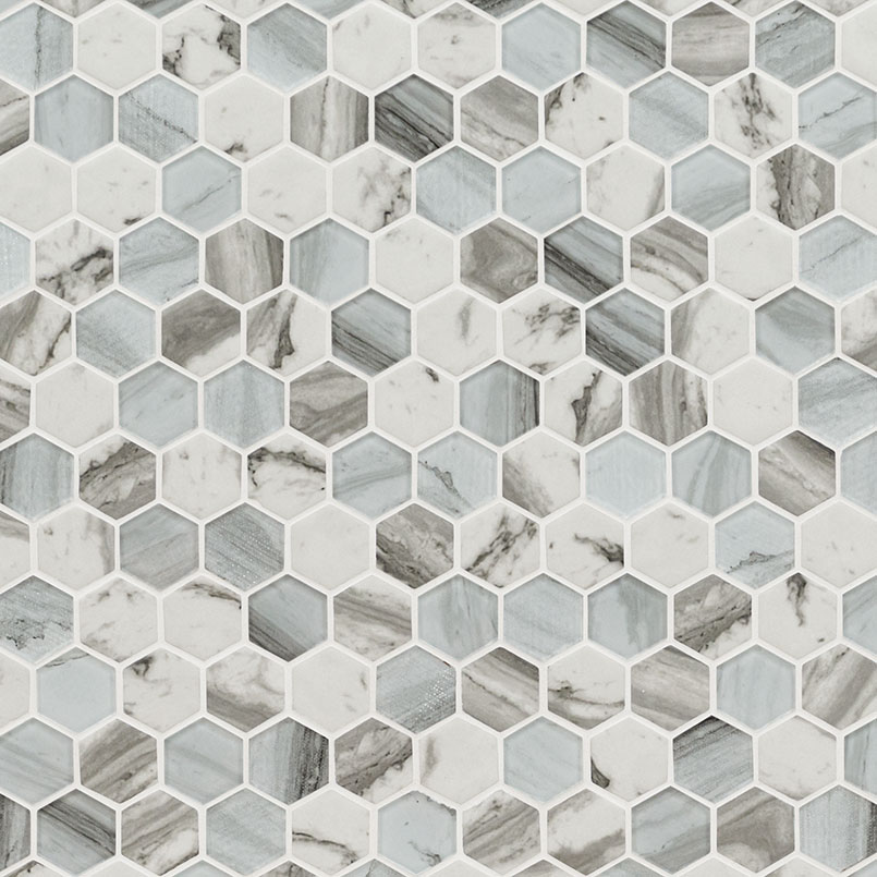 Esperanza 2" Hexagon Mosaic Tile