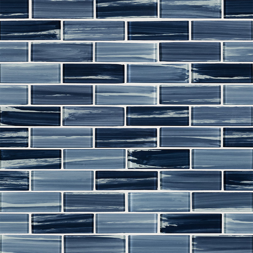 Oceania Azul Subway Tile 2x6 variation