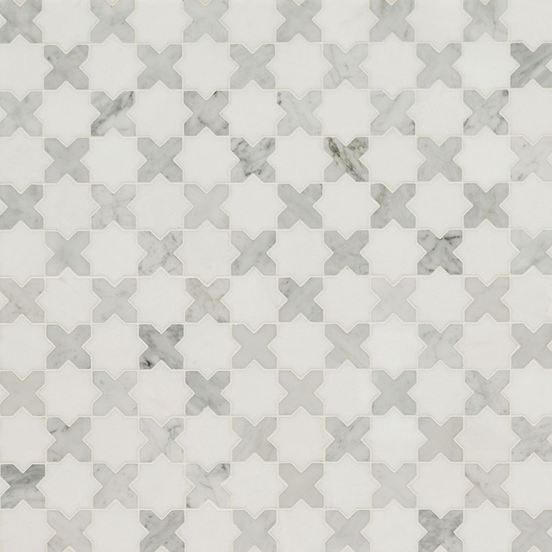 Vera Anne Pattern Polished Tile Variation