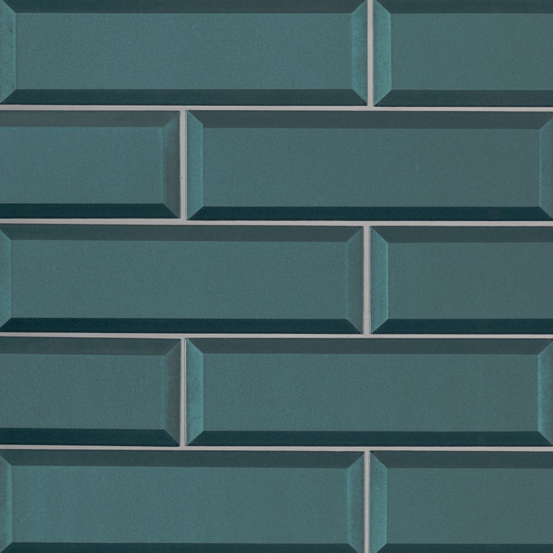 Verde Azul Beveled Glass Tile - MSI Backsplash Tile