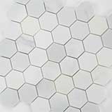 Arabescato Carrara 2" Hexagon Honed Video