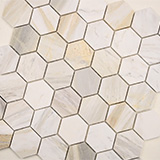 Athena Gold 2" Hexagon Honed Video