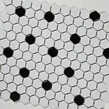 Black And White 1X1 Hexagon Matte Video