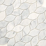 Carrara White Blanco Pattern Honed
