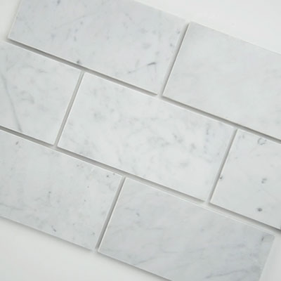 Carrara White 3x6 Polished