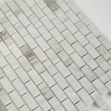 Palisandro Marble Mini Brick Pattern Tile Video
