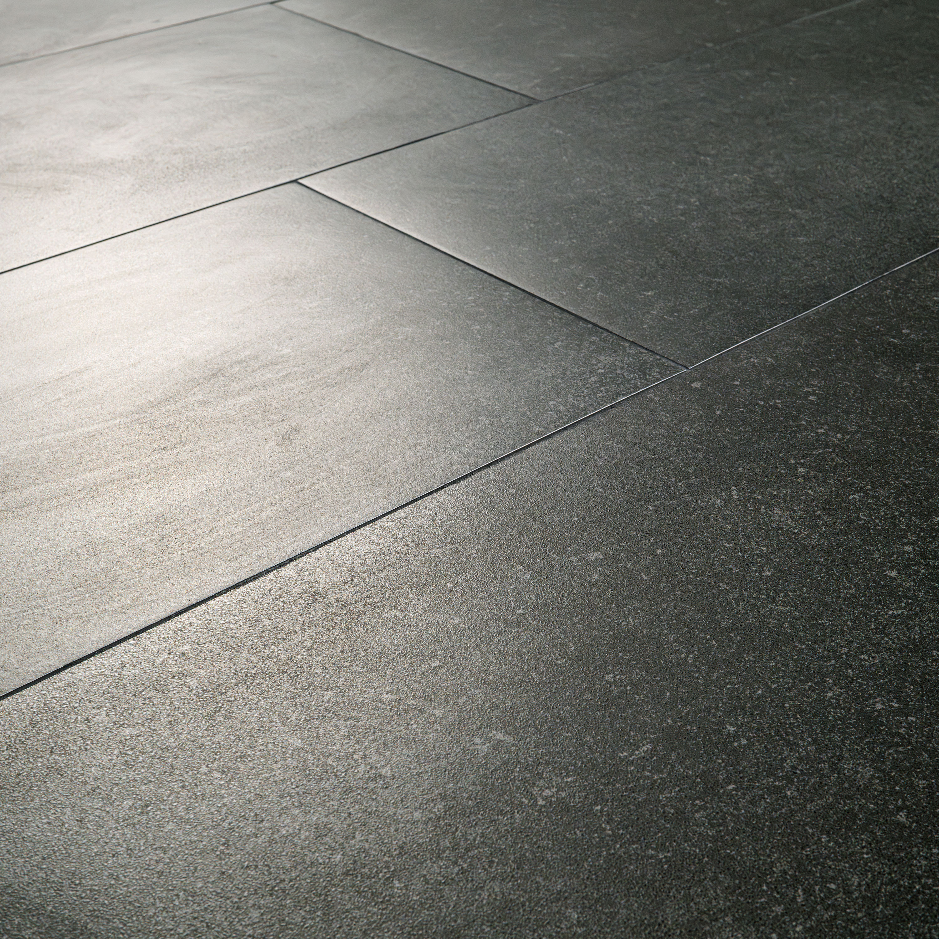 Graphite Porcelain Tile - Dimensions Collection from MSI