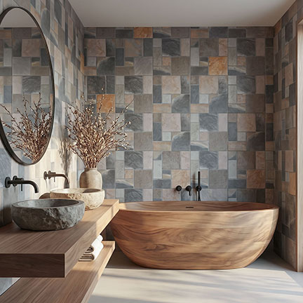 Marlu Slate Mix 18x18 Matte Thumb