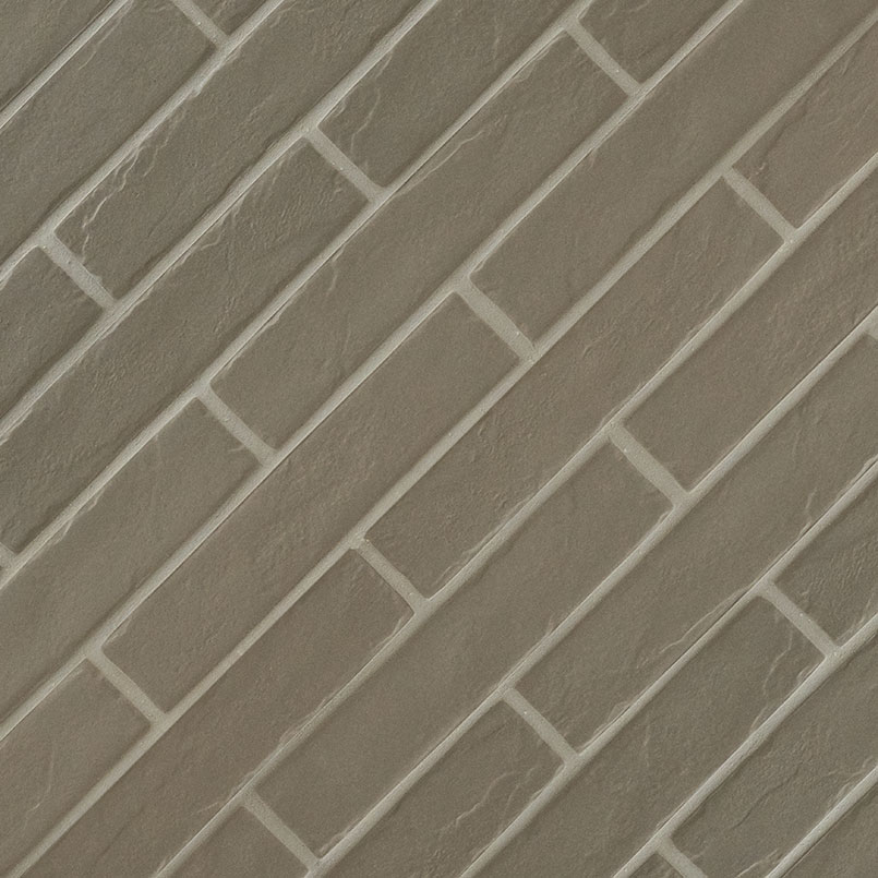 Brickstone Putty 2x10 Brick Tile swatch