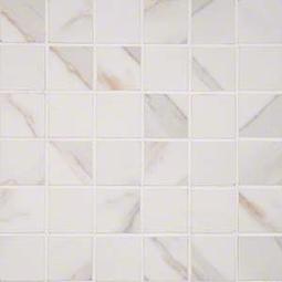 Pietra Calacatta 2x2 Mosaic Porcelain Tile