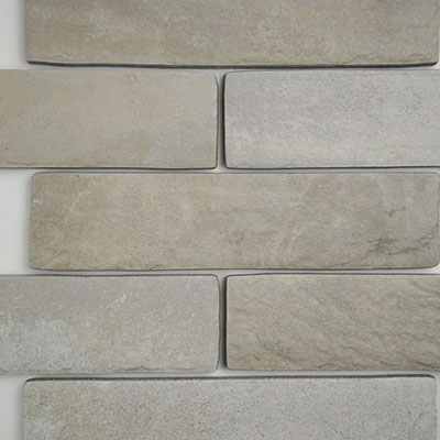 Brickstone Ivory 2x10 Brick Tile swatch Video