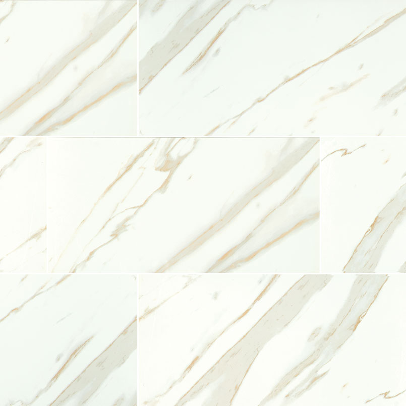 Calacatta White Porcelain Tile Flooring Calacatta White Porcelain Tile Flooring
