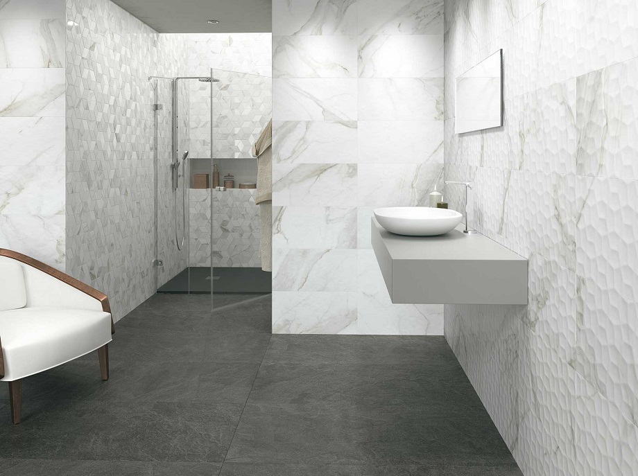 Adella White 18X18 Matte Porcelain Tile 