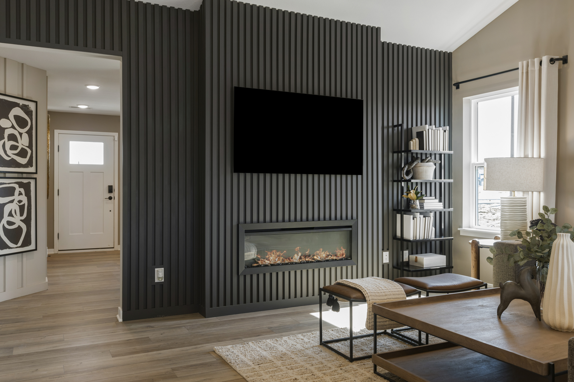 pultemodelhomeebonyacousticwoodslatpanels042026