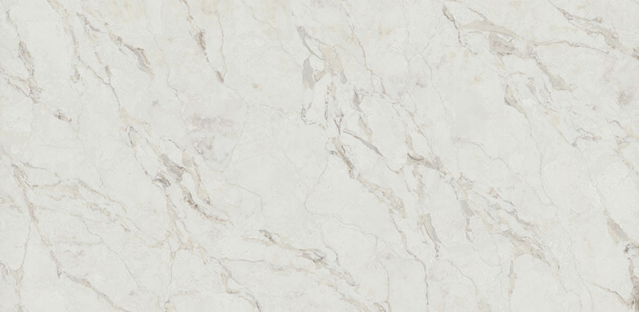 Calacatta Aravine Quartz Sample