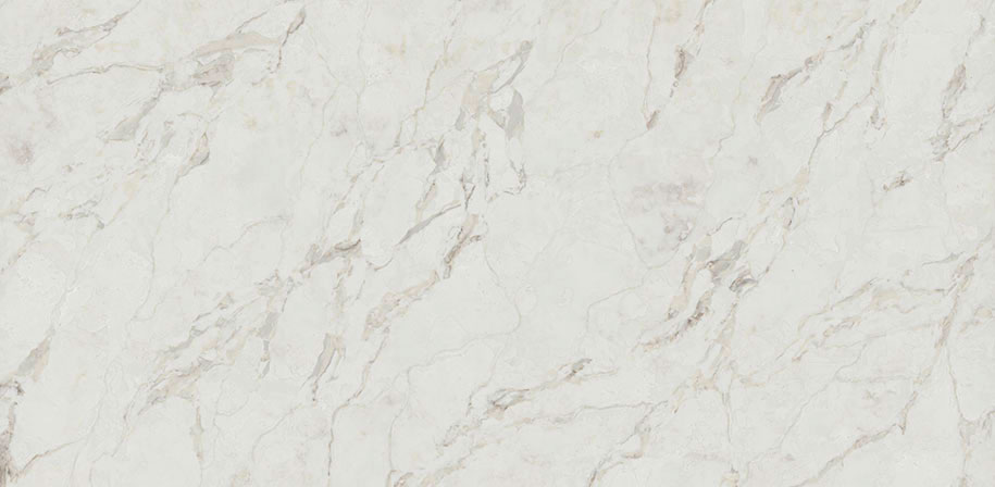 Calacatta Aravine Quartz Sample