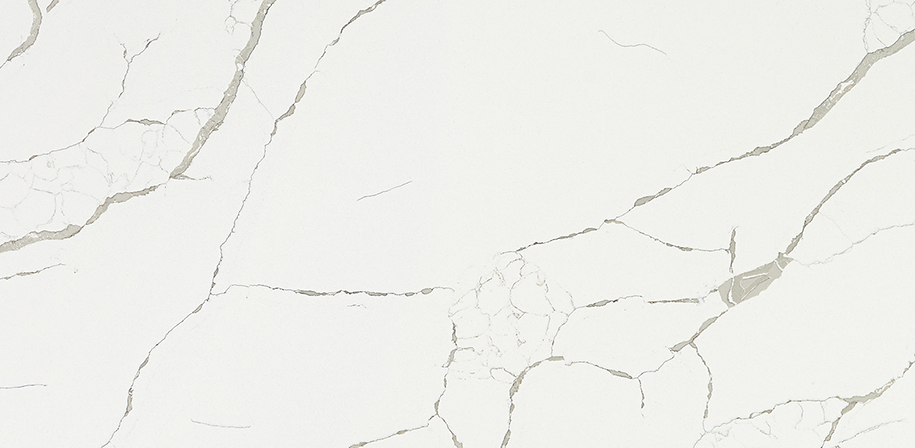 Calacatta Laza Quartz Sample