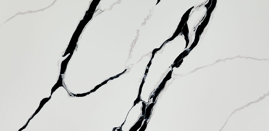 Calacatta Lumanyx Quartz Slab Sample
