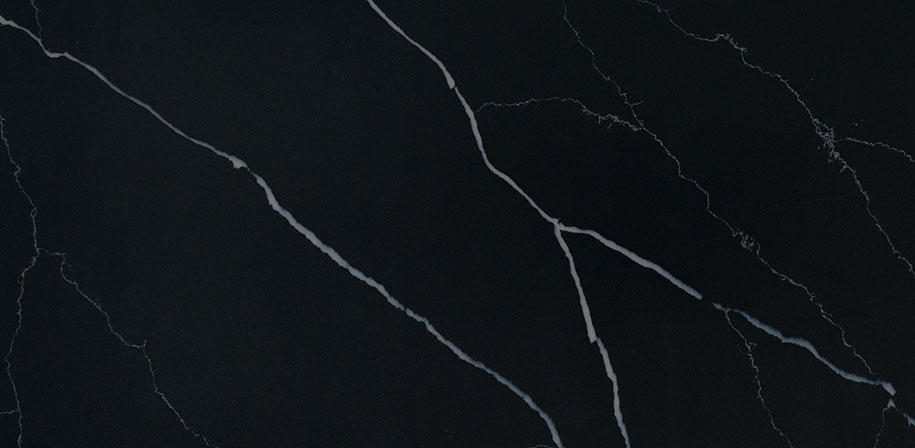 Marquina Midnight Quartz Sample
