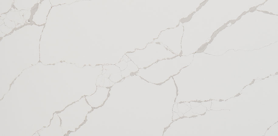 New Calacatta Laza Quartz Sample