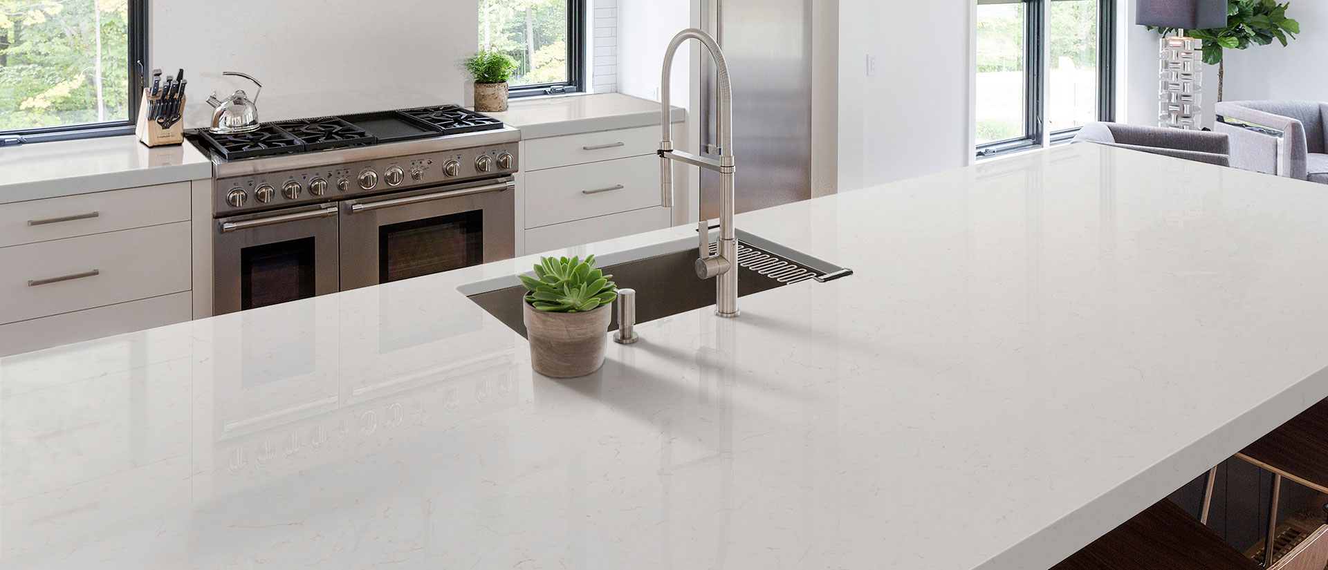 Carrara Miksa Marble Look Quartz MSI Surfaces Carrara Miksa Marble Look Quartz MSI Surfaces