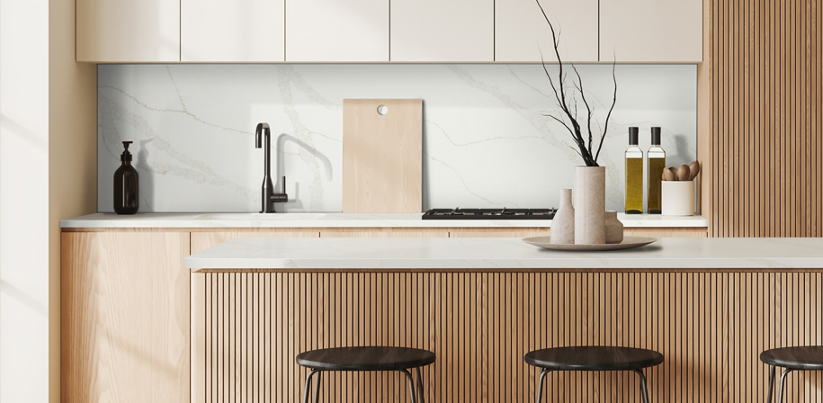 Calacatta Elysio Marble Look Quartz