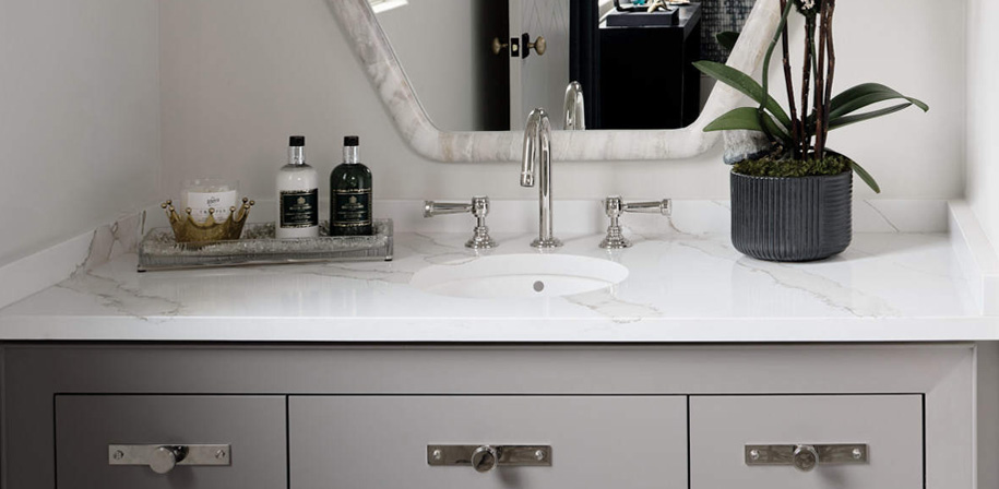Calacatta Goa Marble Look Quartz