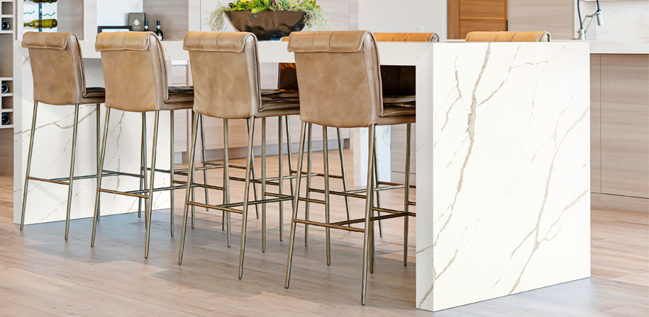 Calacatta Laza Oro Marble Look Quartz