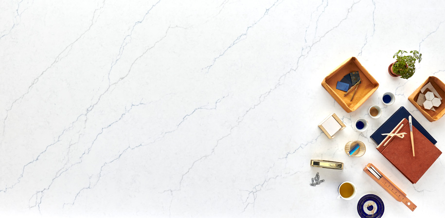 Calacatta Miraggio Cielo Quartz Countertops