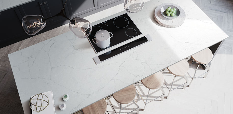 Calacatta Monaco Marble Look Quartz