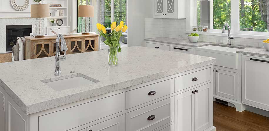 Carrara Mist Cream Quartz Countertops Q Premium Quartz