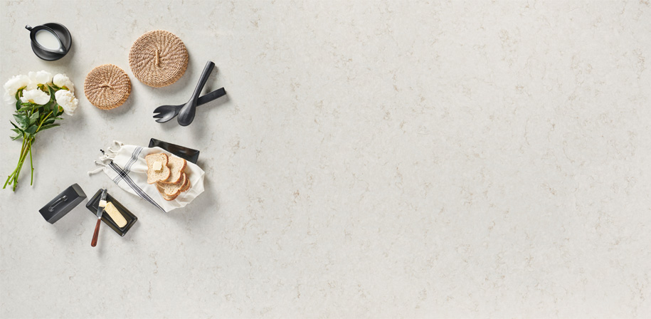 Cashmere Taj Quartz Countertops