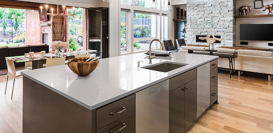 Fossil Gray Matte Quartz White Quartz Countertops Q Premium