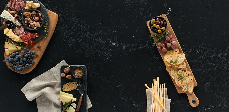 Soapstone Metropolis Quartz Countertop Vignette