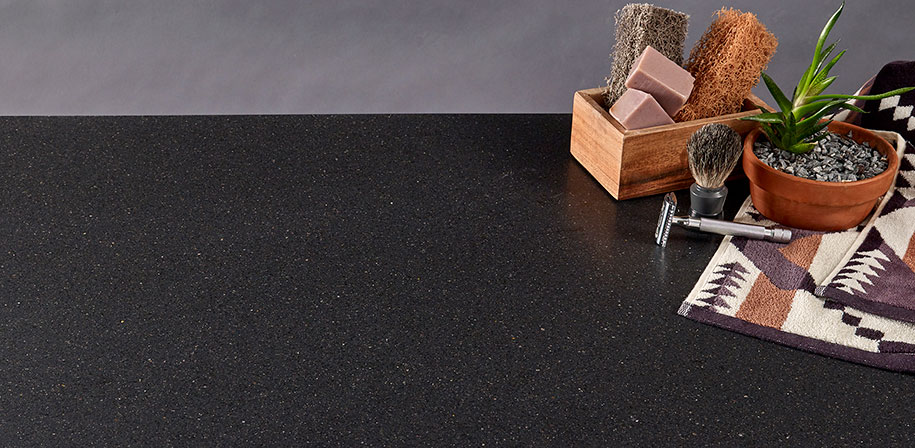 Midnight Majesty Concrete Quartz Vignette